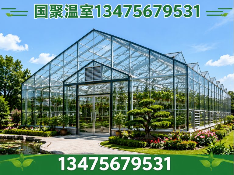 昌乐县连栋薄膜温室展示图